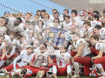 Thumbnail 2 in Charlotte Catholic vs. Jacksonville (NCHSAA 3A Championship) photogallery.