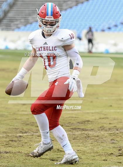Thumbnail 2 in Charlotte Catholic vs. Jacksonville (NCHSAA 3A Championship) photogallery.
