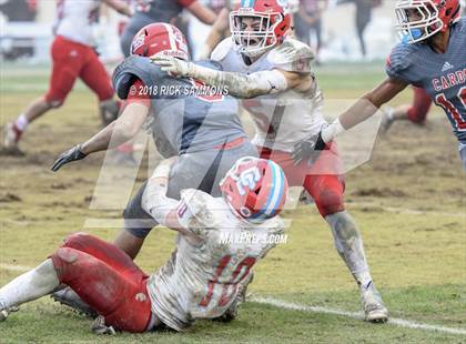 Thumbnail 3 in Charlotte Catholic vs. Jacksonville (NCHSAA 3A Championship) photogallery.