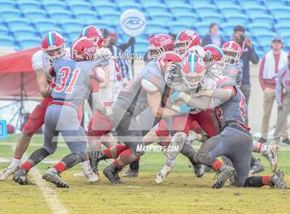 Thumbnail 2 in Charlotte Catholic vs. Jacksonville (NCHSAA 3A Championship) photogallery.