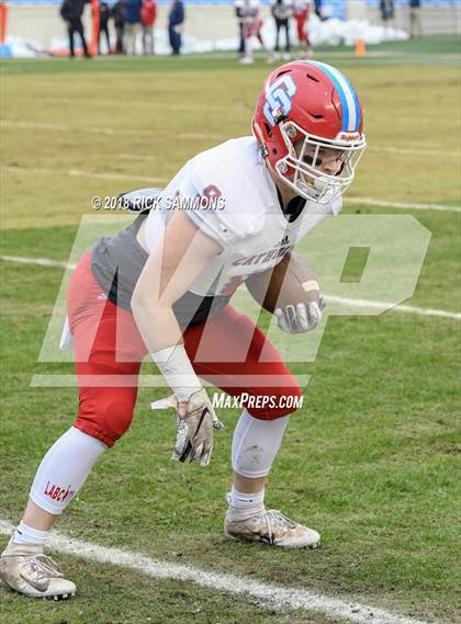 Thumbnail 3 in Charlotte Catholic vs. Jacksonville (NCHSAA 3A Championship) photogallery.