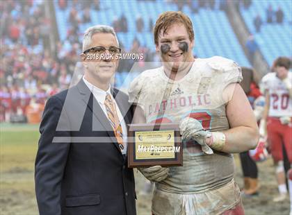 Thumbnail 2 in Charlotte Catholic vs. Jacksonville (NCHSAA 3A Championship) photogallery.