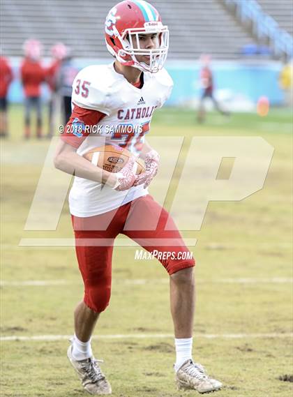 Thumbnail 2 in Charlotte Catholic vs. Jacksonville (NCHSAA 3A Championship) photogallery.