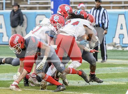 Thumbnail 3 in Charlotte Catholic vs. Jacksonville (NCHSAA 3A Championship) photogallery.