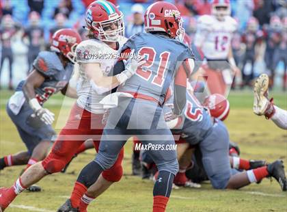 Thumbnail 1 in Charlotte Catholic vs. Jacksonville (NCHSAA 3A Championship) photogallery.