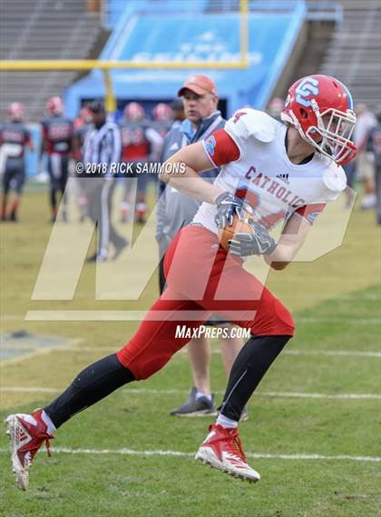 Thumbnail 1 in Charlotte Catholic vs. Jacksonville (NCHSAA 3A Championship) photogallery.