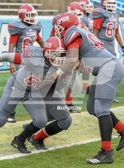 Thumbnail 2 in Charlotte Catholic vs. Jacksonville (NCHSAA 3A Championship) photogallery.