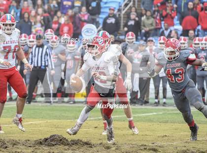 Thumbnail 1 in Charlotte Catholic vs. Jacksonville (NCHSAA 3A Championship) photogallery.