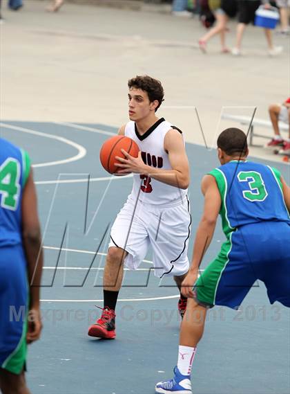 Thumbnail 1 in Oakwood vs. Pacifica Christian (@ Venice Beach) photogallery.