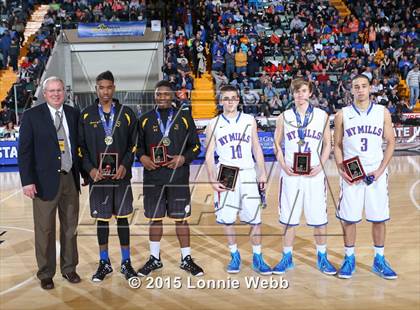 Thumbnail 2 in Bridgehampton vs New York Mills (NYSPHSAA Class D Final) photogallery.