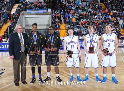 Thumbnail 3 in Bridgehampton vs New York Mills (NYSPHSAA Class D Final) photogallery.