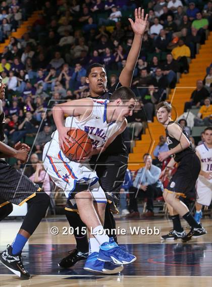 Thumbnail 3 in Bridgehampton vs New York Mills (NYSPHSAA Class D Final) photogallery.