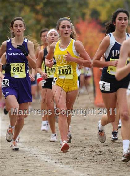 Thumbnail 3 in CIF State Cross Country Championships (D3 Girls) photogallery.