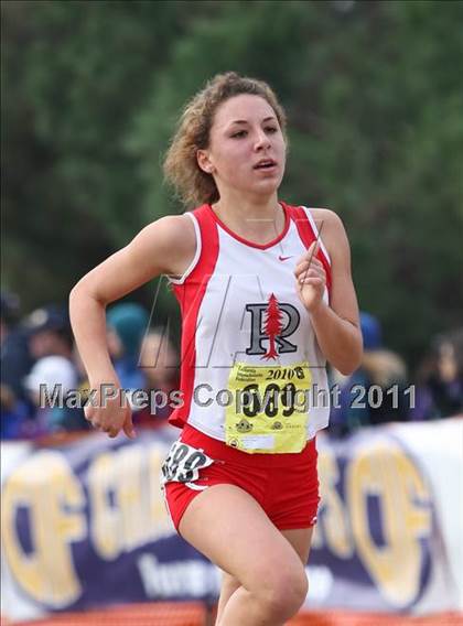 Thumbnail 1 in CIF State Cross Country Championships (D3 Girls) photogallery.