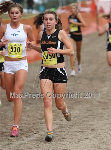 Thumbnail 3 in CIF State Cross Country Championships (D3 Girls) photogallery.