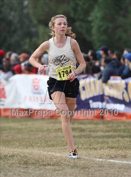 Thumbnail 2 in CIF State Cross Country Championships (D3 Girls) photogallery.