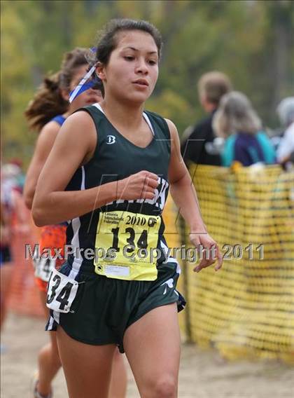 Thumbnail 3 in CIF State Cross Country Championships (D3 Girls) photogallery.