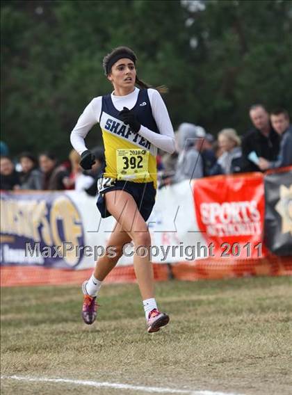 Thumbnail 2 in CIF State Cross Country Championships (D3 Girls) photogallery.