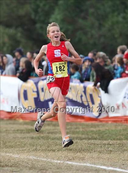 Thumbnail 2 in CIF State Cross Country Championships (D3 Girls) photogallery.