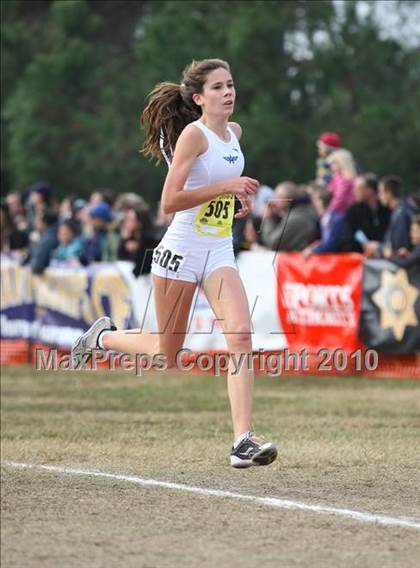Thumbnail 3 in CIF State Cross Country Championships (D3 Girls) photogallery.