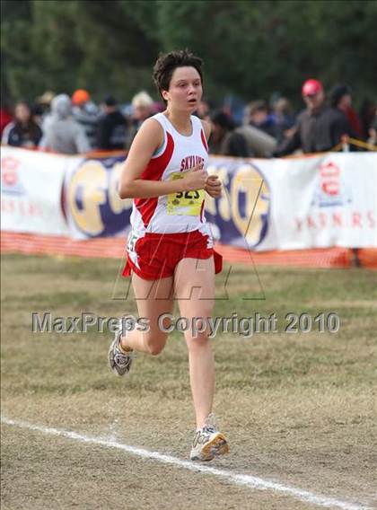 Thumbnail 3 in CIF State Cross Country Championships (D3 Girls) photogallery.