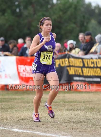 Thumbnail 1 in CIF State Cross Country Championships (D3 Girls) photogallery.