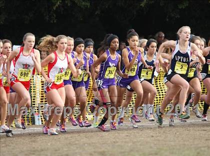 Thumbnail 3 in CIF State Cross Country Championships (D3 Girls) photogallery.