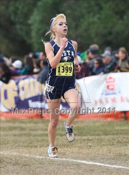 Thumbnail 3 in CIF State Cross Country Championships (D3 Girls) photogallery.