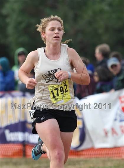 Thumbnail 1 in CIF State Cross Country Championships (D3 Girls) photogallery.