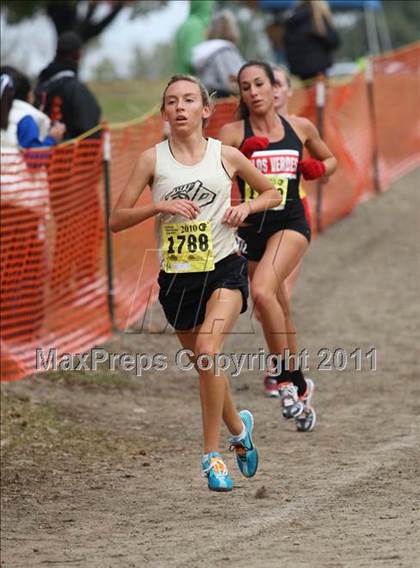 Thumbnail 1 in CIF State Cross Country Championships (D3 Girls) photogallery.