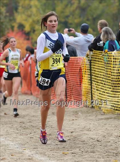 Thumbnail 3 in CIF State Cross Country Championships (D3 Girls) photogallery.