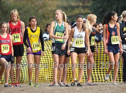 Thumbnail 2 in CIF State Cross Country Championships (D3 Girls) photogallery.