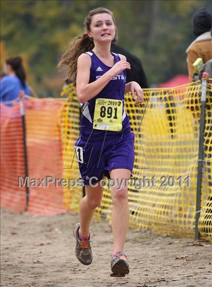 Thumbnail 3 in CIF State Cross Country Championships (D3 Girls) photogallery.