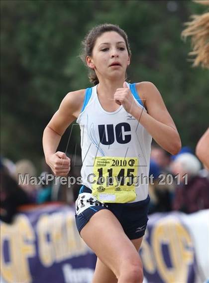 Thumbnail 3 in CIF State Cross Country Championships (D3 Girls) photogallery.