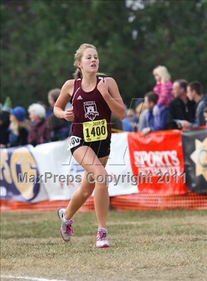 Thumbnail 2 in CIF State Cross Country Championships (D3 Girls) photogallery.