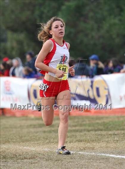 Thumbnail 3 in CIF State Cross Country Championships (D3 Girls) photogallery.