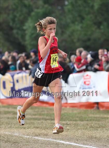 Thumbnail 3 in CIF State Cross Country Championships (D3 Girls) photogallery.