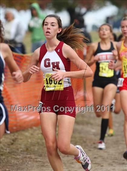 Thumbnail 3 in CIF State Cross Country Championships (D3 Girls) photogallery.