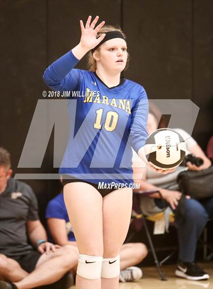Thumbnail 2 in Marana vs American Leadership Academy - Gilbert North (Chandler Prep Invite)  photogallery.