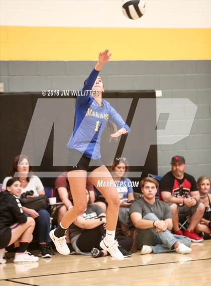 Thumbnail 2 in Marana vs American Leadership Academy - Gilbert North (Chandler Prep Invite)  photogallery.