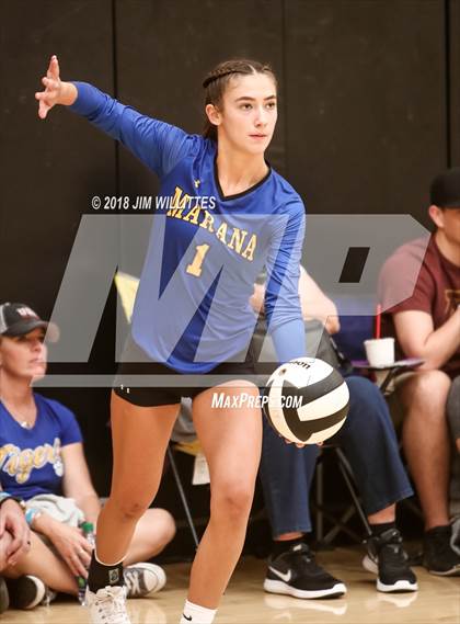 Thumbnail 1 in Marana vs American Leadership Academy - Gilbert North (Chandler Prep Invite)  photogallery.