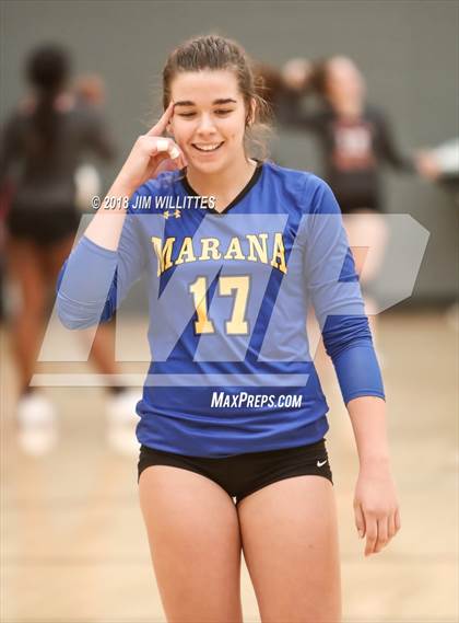 Thumbnail 2 in Marana vs American Leadership Academy - Gilbert North (Chandler Prep Invite)  photogallery.