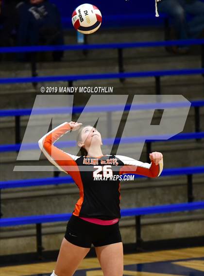 Thumbnail 3 in Illini Bluffs vs. West Prairie photogallery.