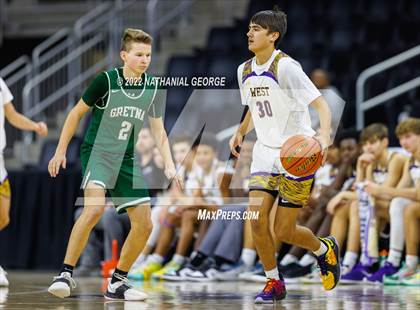 Thumbnail 1 in Bellevue West vs. Gretna (Metro Tournament) photogallery.