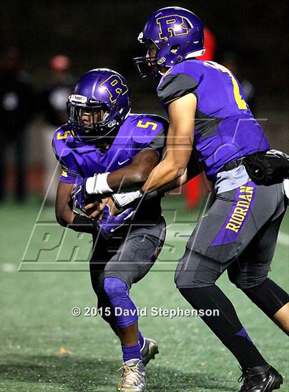 Thumbnail 2 in Archbishop Riordan vs. Sacred Heart Prep (CIF CCS D3 Final) photogallery.