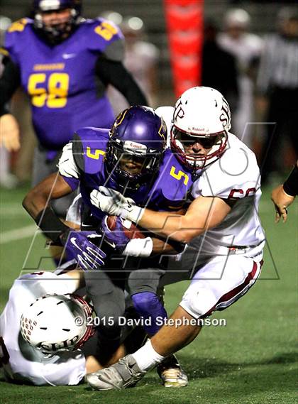 Thumbnail 1 in Archbishop Riordan vs. Sacred Heart Prep (CIF CCS D3 Final) photogallery.
