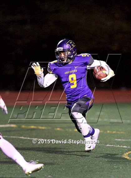 Thumbnail 2 in Archbishop Riordan vs. Sacred Heart Prep (CIF CCS D3 Final) photogallery.