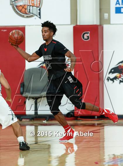 Thumbnail 3 in Basha vs Salesian (Hoophall West Invitational) photogallery.