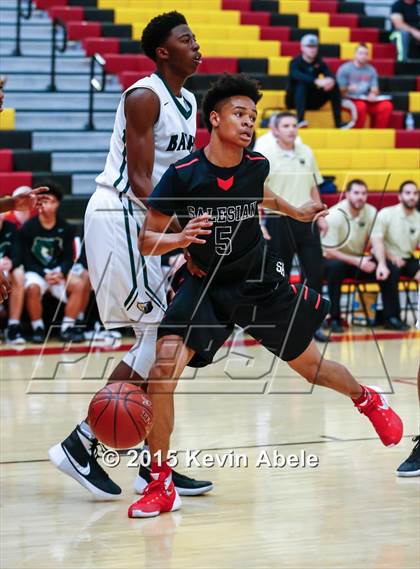 Thumbnail 1 in Basha vs Salesian (Hoophall West Invitational) photogallery.
