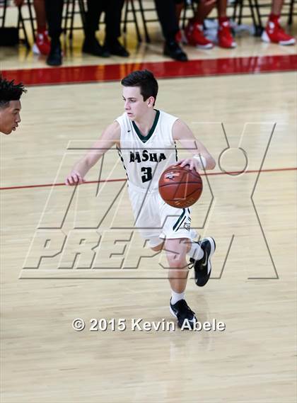 Thumbnail 1 in Basha vs Salesian (Hoophall West Invitational) photogallery.